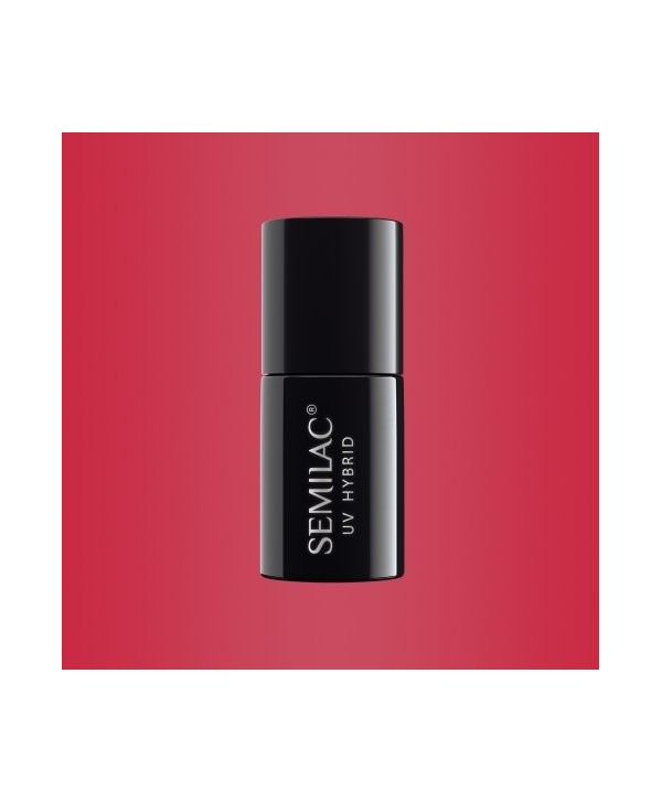 Semilac - gel lak 153 Red Magnat 7ml Červená