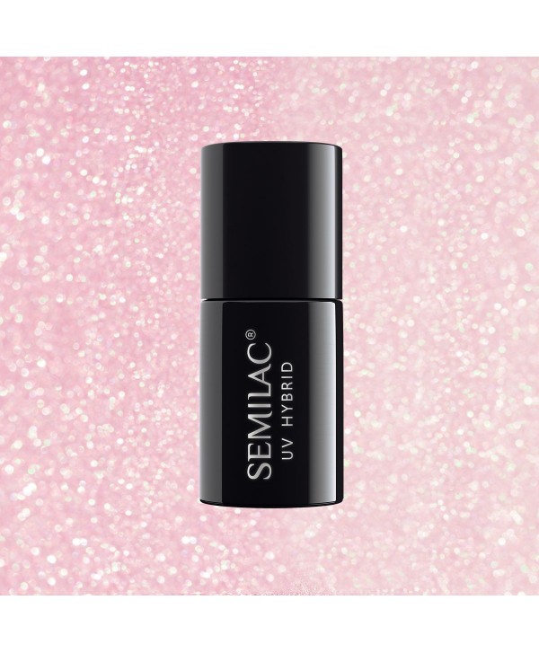 Semilac - gel lak 164 Pink Crystals 7ml Růžová