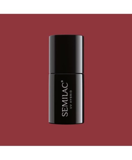 Semilac gel lak 281 - Gossip Time 7ml Červená