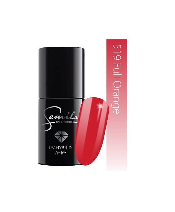 Semilac - gel lak 519 Červená