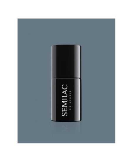 Semilac - gél lak 525  Navy Grey 7 ml Šedá