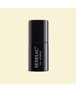 Semilac - gel lak 530 Celebrate Delicate white 7 ml Bílá