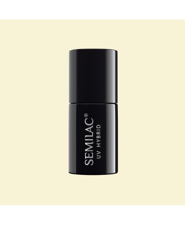 Semilac - gel lak 530 Celebrate Delicate white 7 ml Bílá