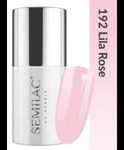 Semilac - gel lak Bussiness line 192 Lila Rose 7 ml Růžová