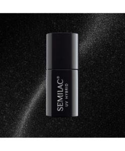 Semilac - gél lak Cat eye silver 614 Šedá