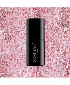 Semilac - gel lak PEACH PINK Shimmer 295 7ml Růžová