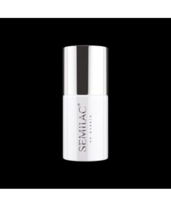 Semilac - gel lak Super Cover 300 Perfect Black 7 ml Černá