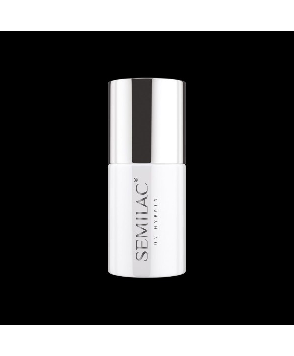 Semilac - gel lak Super Cover 300 Perfect Black 7 ml Černá
