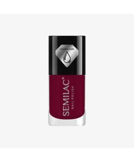 Semilac lak na nechty  COLOR & CARE C575 s kondicionérom Růžová
