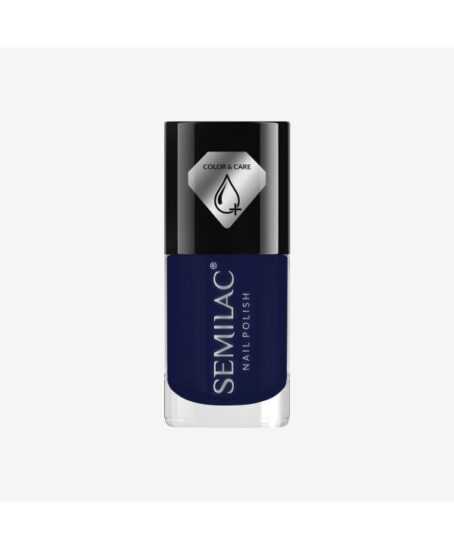 Semilac lak na nehty COLOR CARE C889 s kondicionérem Modrá