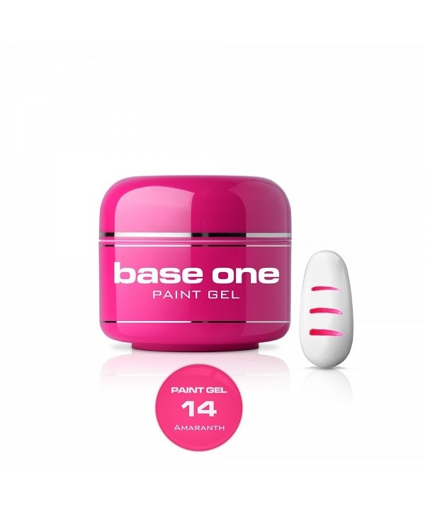 Silcare Base One Paint gel 14 Amaranth 5 g Růžová