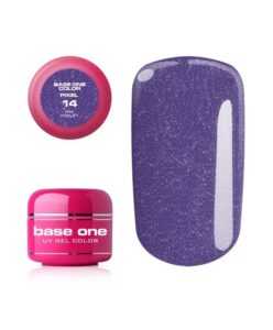 Silcare Base One Pixel UV gél 14 Ink Violet 5 g Fialová