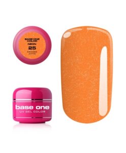 Silcare Base one neonový gel 25 Orange Juice 5g Oranžová