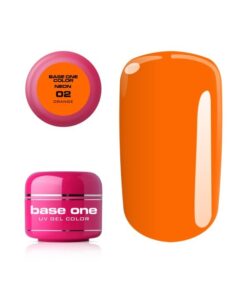 Silcare Base one neonový uv gel 02 ORANGE 5g Oranžová