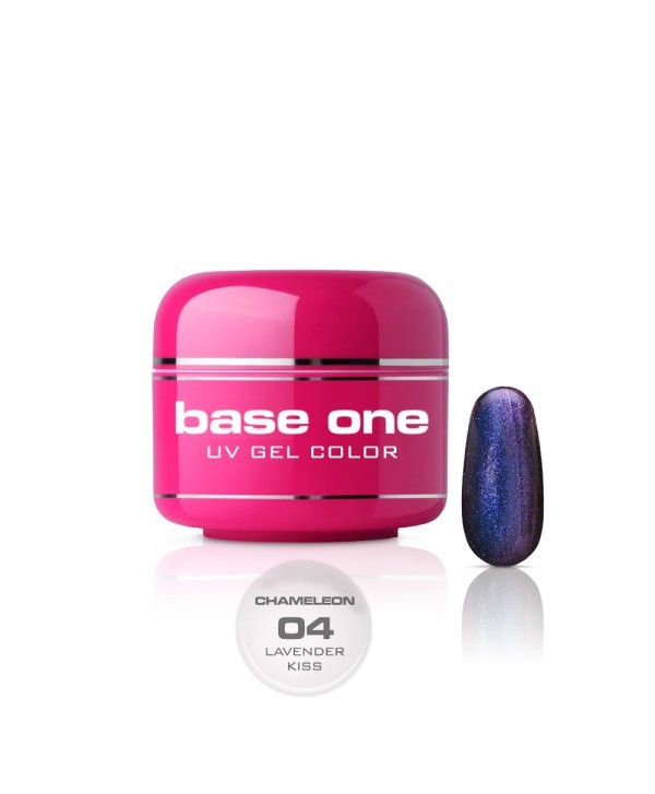 Silcare Base one uv gel CHAMELEON 04 5ml Fialová