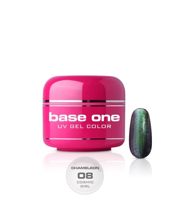 Silcare Base one uv gel CHAMELEON 08 5ml Zelená
