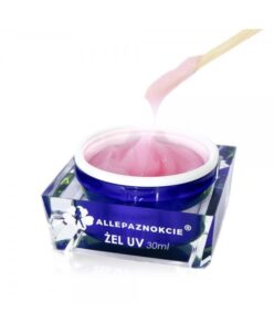 Stavební uv gel Jelly Milky Pink 30 ml Růžová