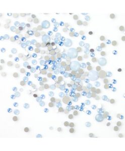 Zirkonové kamínky opal mix - modré AB