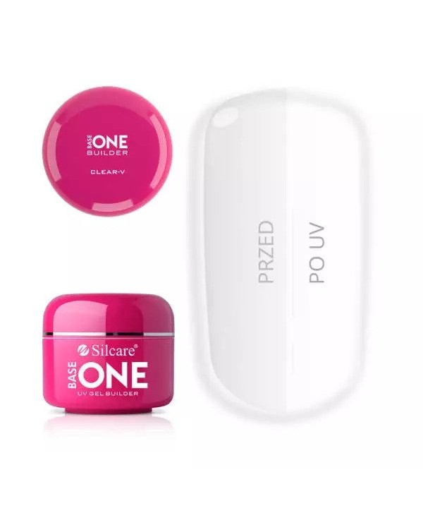 Base one UV gél Clear-V  50 g Čirá