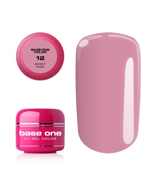 Base one gel č.12 Sweet pink 5g Růžová
