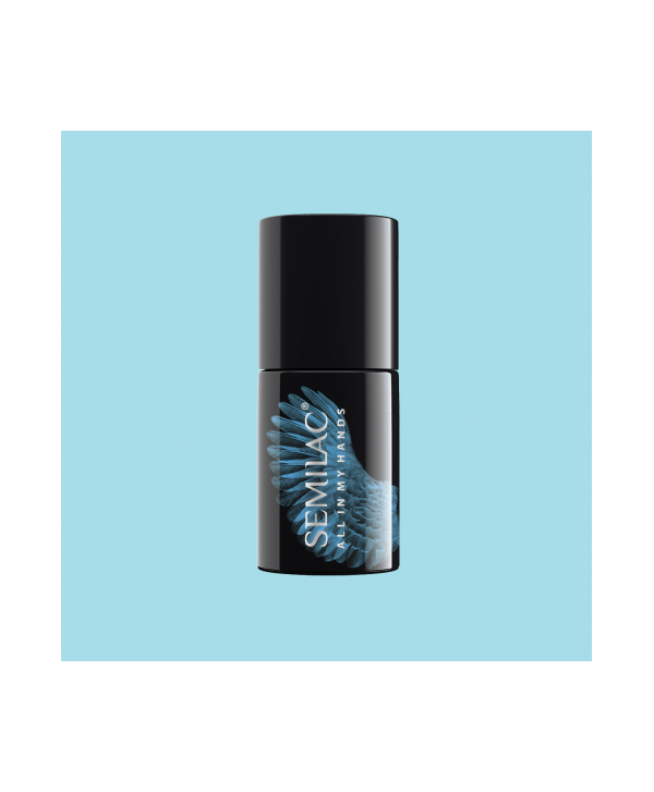 Semilac - gél lak  pastelový 229 - Light Blue 7 ml Modrá