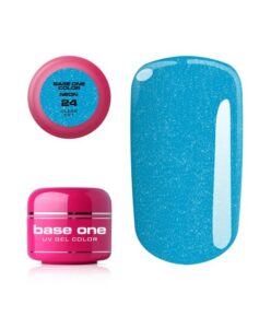 Silcare Base one neonový gel 24 Clear Sky 5g Modrá