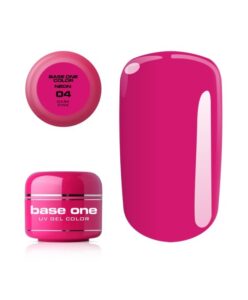 Silcare Base one neonový uv gel 04 DARK PINK 5g Růžová