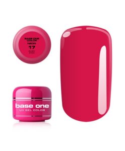 Silcare Base one neonový uv gel 17 Ruby PINK 5g Růžová