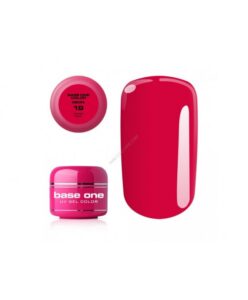 Silcare Base one neonový uv gel 19 Dark Red 5g Červená