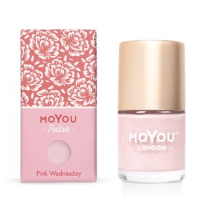 MoYou Razítkovací lak na nehty - Pink Wednesday 9ml