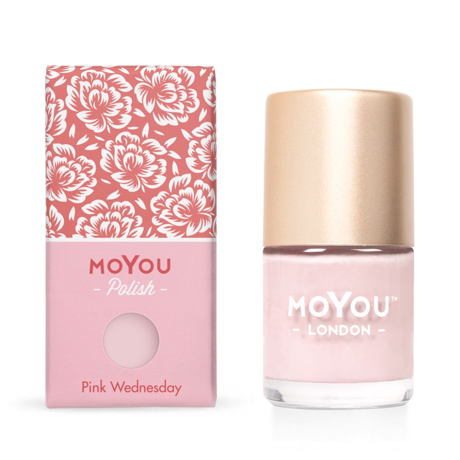 MoYou Razítkovací lak na nehty - Pink Wednesday 9ml