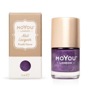 MoYou Razítkovací lak na nehty - Purple House 9 ml